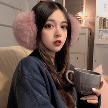 Меховые наушники фото