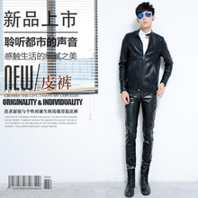 Брюки кожаные фото