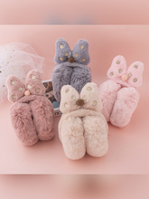 Меховые наушники фото