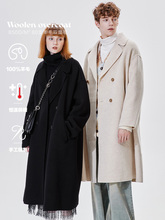 Шерстяное пальто фото