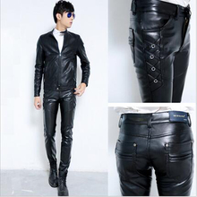 Брюки кожаные фото