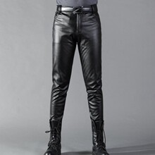 Брюки кожаные фото