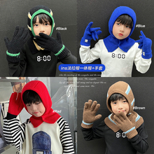 Детские головные уборы, перчатки фото