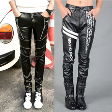 Брюки кожаные фото