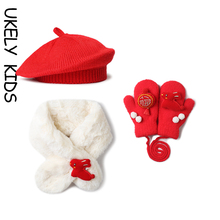 Детские головные уборы, перчатки фото