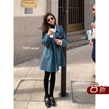 Шерстяное пальто фото