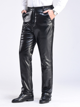 Брюки кожаные фото